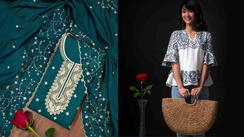 Embroidered Kurti and Modern Top Design – Asgar Molla